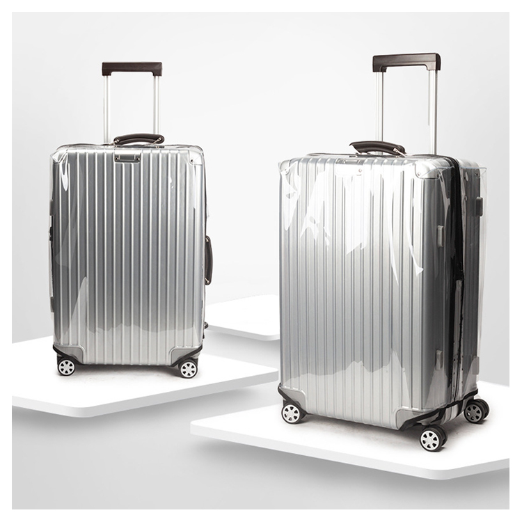 Housse de protection de bagages en Pvc transparent voyage anti-rayures housse de valise étanche à la poussière de haute qualité