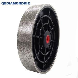 150mm <b>Plastic</b> Base Electroplated Diamond CBN Grinding Wheel Electroplated Diamond Cabbing Wheel for Gemstone Polishing - Product Image 5