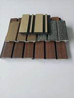 Produk baru desain Modern arang PS EPS Panel dinding kayu peredam tahan air untuk rumah tangga kedap air untuk penggunaan apartemen