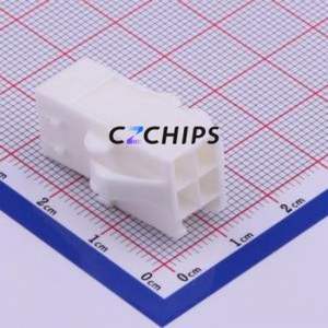 177908-1 Housing (Wire-to-Board / Wire-to-Wire) P=3.96mm Connector 2x2P 3.96mm 4.6mm 2 - Product Image 2