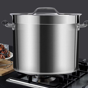 Marmite NutriChef 16 litres en acier inoxydable 18/8 non revêtue, robuste, avec couvercle, compatible lave-vaisselle et induction, pour céramique - Product Image 4