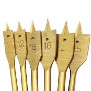 Broca de Punta Plana Hexagonal de Cambio Rápido de Alta Calidad, Broca de Acero con Alto Contenido de Carbono para Perforar Madera y Metal - Product Image 1