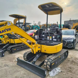 Meilleur prix 2 tonnes mini excavatrice Komatsu PC20 d'occasion avec EPA/CE en stock livraison rapide - Product Image 1