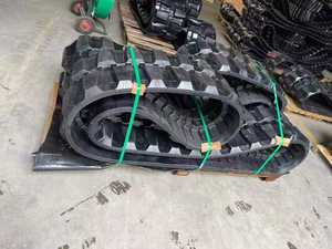 <span class=keywords><strong>2</strong></span> chenilles en caoutchouc compatibles avec 247 247B 257 257B 15X4X42 - Product Image 2