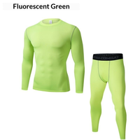 Combinaison de sport pour homme : compression ajustée, haute élasticité, séchage rapide, couche de base respirante pour le basketball, le football