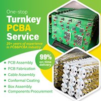 LED Alüminyum PCB Kartı 94V-0 FR4 Bazlı RoHS Uyumlu Yüksek Termal İletkenlikli PCBA Üretimi
