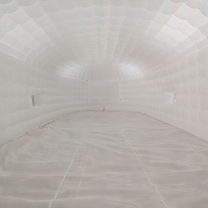 Bán Hot xách tay LED Disco chiếu sáng Câu lạc bộ di động câu lạc bộ đêm Lều <span class=keywords><strong>Inflatable</strong></span> Cube Đảng lều cho sự kiện ngoài trời cho thuê Trắng - Product Image 5