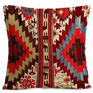 Cuscino geometrico all'ingrosso Kilim marocchino tessuti per la casa Ikat <span class=keywords><strong>cuscini</strong></span> custodie colorato rosso tribale per la casa Hotel matrimonio - Product Image 5