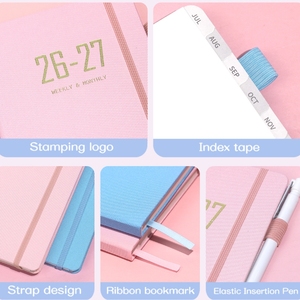 Cuaderno A5, Diario <span class=keywords><strong>Sencillo</strong></span>, Planificador, Agenda Portátil, Libreta de Notas para Oficina, Escuela, Planificación Diaria, Venta al por Mayor - Product Image 2