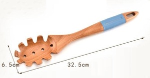 Nóng Bán 7 Cái Sồi Đồ Dùng Bằng Gỗ Đặt Nấu Ăn Thìa Thìa - Product Image 6