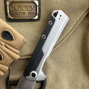 Инновационный складной охотничий D2 Карманный высококлассный нож со стальной ручкой OEM настраиваемый лазерный логотип - Product Image 4