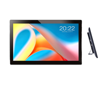 Tablet Android 10 Inci Quad Core 2GB RAM 32GB Penyimpanan Layar 1920x1080 dengan Penyangga untuk Sekolah dan Bisnis