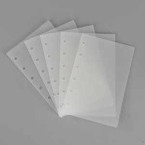 Nouveautés : Système d'enveloppes transparentes en plastique PP pour organiser l'argent, classeur <span class=keywords><strong>A7</strong></span> pour économiser de l'argent - Product Image 6