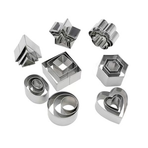 Cookie <strong>Cutters</strong> M Stainless Steel Material Cookie <strong>Cutter</strong> Round <strong>Box</strong> Stainless Steel Multi Patterns Cookie