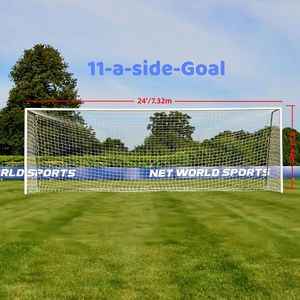 E-beng 5Side Futsal Tamaño completo 10 'x 6,5' Aluminio Acero Entrenamiento Fútbol Portería Poste Alta calidad Personalizado Ecológico Durable - Product Image 6