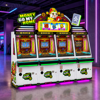 Machine à pousser les pièces de monnaie avec fonction bonus originale, prix usine pour centres de divertissement familial, avec fonction de poussée de jetons et jeu de distribution de pièces personnalisé, à vendre