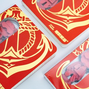 <span class=keywords><strong>Portaaviones</strong></span> <span class=keywords><strong>Shandong</strong></span> Anime 3D Cuaderno tallado-Cuaderno cuadrado de estilo chino lindo | Regalo de papelería cultural creativo - Product Image 3