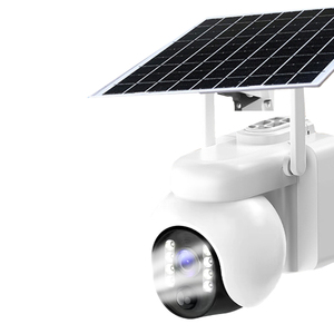 Caméra solaire d'extérieur 4G à <span class=keywords><strong>batterie</strong></span> en mode vidéo permanent Caméra CCTV PZT à carte SIM Wifi avec détection humaine PIR Caméra à vision nocturne - Product Image 5