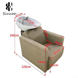 Sillón Eléctrico de Alta Calidad para Lavacabezas y Peluquería, Semi-reclinable, con Motores CE, Tapizado en Cuero PU, para Salón y Barbería - Product Image 6