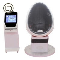 LeaderDream 1Seat Crazy Single White VR Egg Chair 9d Egg Dispositivo de realidad virtual Fabricante Shooting Motion Simulator