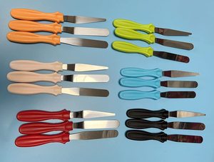 Hot Nướng 3-Mảnh Silicone Bánh Dao Và Scraper Set Tay Sử Dụng Bánh Trang Trí Công Cụ Cho Làm Bánh - Product Image 4