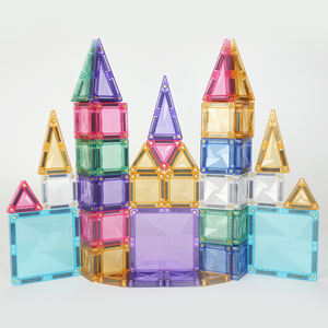 Nuovo Set da Viaggio di Mini Piastrelle Magnetiche Colorate, <span class=keywords><strong>Blocchi</strong></span> da Costruzione 3D, Giocattoli Educativi, <span class=keywords><strong>Blocchi</strong></span> Magnetici Fai-da-Te <span class=keywords><strong>per</strong></span> Bambini - Product Image 2