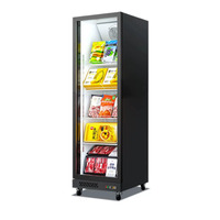 Vitrine Réfrigérée, Armoire de Congélation Rapide Commerciale, Réfrigérateur pour Centre Commercial et Supermarché, Congélateur Vertical pour Crèmes Glacées