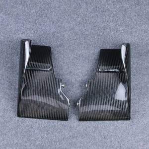 Convient pour <span class=keywords><strong>Kawasaki</strong></span> <span class=keywords><strong>H2</strong></span>/<span class=keywords><strong>H2R</strong></span> 2015-2024, ensemble complet de garde-boue en fibre de carbone modifiée, couvre-réservoir de carburant, déflecteur de vent - Product Image 5