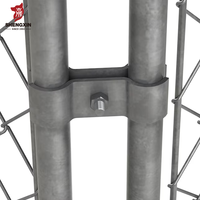 Cage pour chien de luxe en métal galvanisé robuste grand chenil pour chien grand pour l'extérieur avec porte