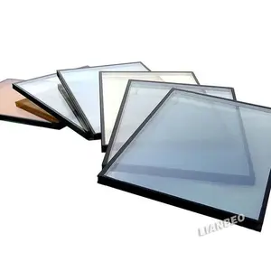 Hete Verkoop Premium 60% 70% 80% Laag-E Gehard Vlak Holle Structuur Glas Laag Ijzer Float Glas Gehard Glas Groothandel