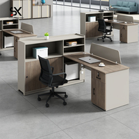 Table de finances en bois moderne simple meubles combinaison de chaise de bureau 2/3/4/6 porte-carte d'écran de Position artificielle