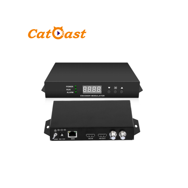 ATSC HD MPEG2 Encoder Modulator QAM Modulation Digital Cable TV Modulator