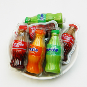 Bulk <strong>Chinese</strong> Halal Certified Jelly Gummy <strong>Candy</strong> Fruity Flavored Soda Bottles Ball Shape Multi-Colored 10g OEM Service Supplier - Product Image 1