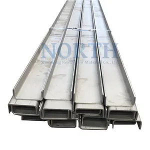 جودة عالية مدلفن على الساخن c 41x41 جودة عالية c-channel أحجام c4x7.25 channel steel في المخزون