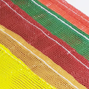 Sac en filet de polypropylène pour oignons et pommes de terre avec cordon de serrage, sac d'emballage pour oignons / sac en filet pour oignons / sac pour pommes de terre - Product Image 2