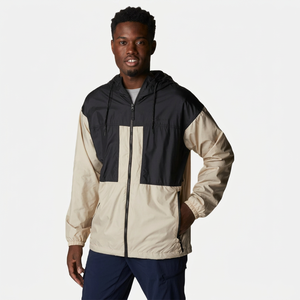 Men's Custom Logo Design Hooded Windbreaker <b>Jacket</b> <b>Long</b> <b>Waterproof</b> Street Wear for Outdoor Sports Windbreaker <b>Jacket</b> - Product Image 1