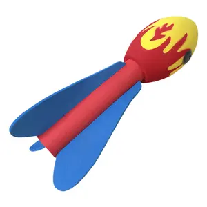 Hy đồ chơi trẻ em Đồ chơi ngoài trời Ném Tay âm thanh tên lửa EVA vật liệu mềm bọt ném tên lửa tương tác gia đình
