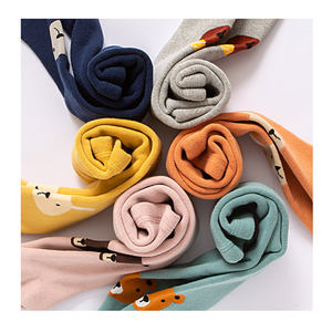 새로운 도착 팬티 스타킹 단색 곰 토끼 개 패턴 코튼 테리 아기 소녀 스타킹 - Product Image 4