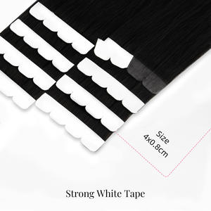 Extensiones de Cabello Humano Virgen KSWIGS Estéticas de 12-28 Pulgadas, Rubio Bronceado, Estilo Coreano, Mini Cinta Adhesiva Tipo M, para Crear Volumen - Product Image 4