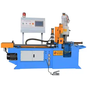 High precision automatic portable economical exhaust stainless steel pipe cutter metal cold sawing tube pipe cutting machine
