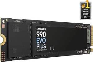 Твердотельный накопитель 990 EVO Plus 1 ТБ PCIe Gen 5x2 M.<span class=keywords><strong>2</strong></span> 2280, до 7150 МБ/с, внутреннее хранилище для ПК/ноутбуков, технология HMB, TurboWrite <span class=keywords><strong>2</strong></span>.0 - Product Image 2