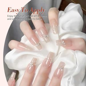 Capa Base Ultra Brillante, Capa Superior con Acabado de Vidrio, Larga Duración, Superbrillante, Esmalte de Gel Sin TPO ni HEMA para Uñas - Product Image 5