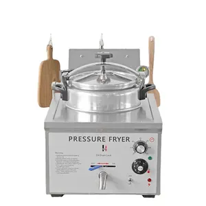 3000W Portable ventless countertop electric pressure fryer Factory supply Durable Pressure Counter Electric Potato Fryer