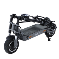 6000w 110kmh double moteur 60V 32ah vsett 11x avec pneus tout-terrain scooters électriques moteur de moyeu