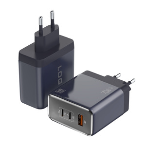 อะแดปเตอร์ชาร์จไฟแบบพับได้ 3 พอร์ต PPS PD 3.0 70W ขนาดกะ<span class=keywords><strong>ท</strong></span>ัดรัด สำหรับ MacBook Pro/Air iPad Pro - Product Image 2