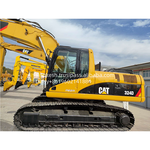 25 tonnes Caterpillar pour 324D 90% nouvelle pelle avec pompe à moteur et engrenage-origine américaine bon prix en stock - Product Image 4