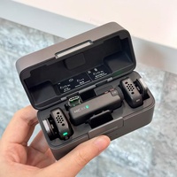 Micro sans fil DJI Mic Mini (2 émetteurs + 1 récepteur + étui de charge) compatible avec iPhone, Android, appareil photo, batterie 48H pour Vlog, interview, diffusion en direct
