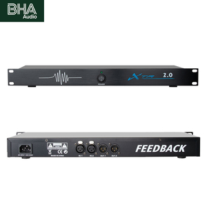 معالج صوتي BHA 2.0-Blue احترافي لإخماد التغذية الراجعة للعروض المسرحية، 2 مدخل و2 مخرج، 12 عامًا من الخبرة في التصنيع، بيع بالجملة، تصنيع حسب الطلب - Product Image 1
