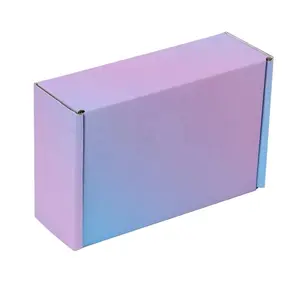 6x4x2 inch gradients Quà Tặng sóng gửi thư hộp các tông bao bì bưu phẩm hộp vận chuyển cho doanh nghiệp nhỏ vuông chấp nhận - Product Image 1