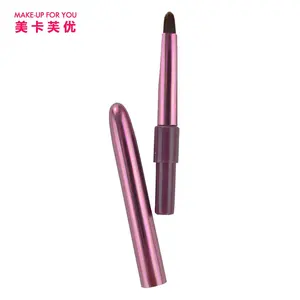 Retractable Brush Best Double Head Dual End Retractable Lip Brush With Eyeline Brush